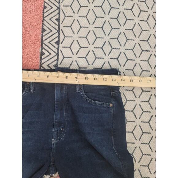 MOTHER DESTRUCTED HIGH WAISTED LOOKER IN COFFEE, TEA OR ME, SZ 26 - Picture 15 of 16